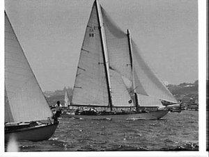 Start of the 1964 Sydney-Hobart Yacht Race