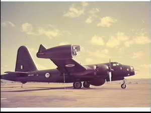 RAAF Neptune reconnaissance aeroplane at Richmond or Wi...