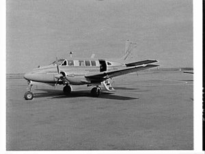 New De Havilland-Queen Air personal aircraft arrives, M...