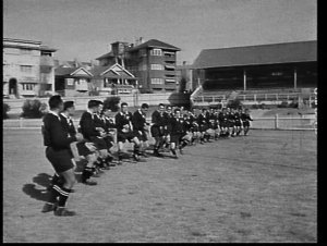 New Zealand Maoris Rugby Union team trains at Coogee Ov...