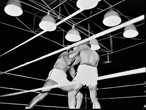 Freddie Dawson versus Eddy Dione boxing match, Sydney S...