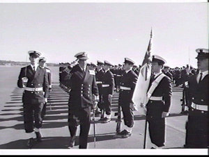 Naval officers' passing-out parade, HMAS Nirimba