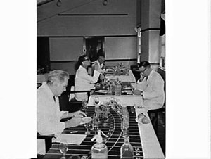 Wine judging for the Royal Easter Show, 1962, RAS Showg...