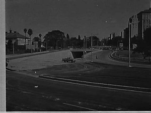 Official opening of the Cahill Expressway
