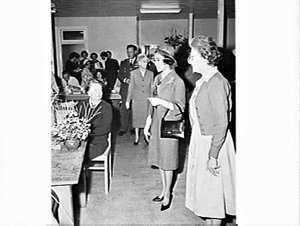 Queen Sirikit of Thailand visits the Red Cross Blood Ba...