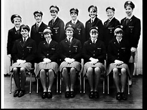 APA studio photograph of the Victorian Girls Secondary ...