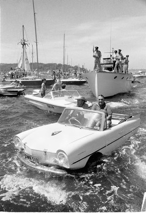 Start of the Sydney-Hobart Yacht Race 1971