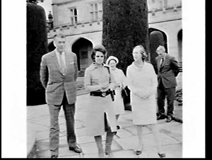 Evonne Goolagong and the Governor at Government House, ...