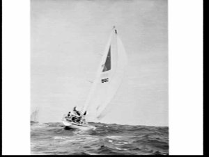 Start of the Sydney-Hobart Yacht Race 1970