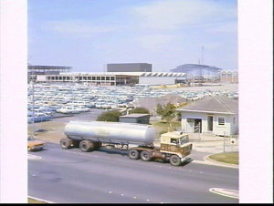 United Tanker Services tanker truck on Airport Drive, M...