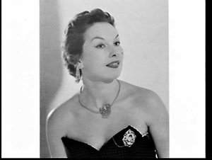 APA studio portrait of fashion model wearing jewellery ...