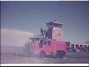 Fire engine with water cannon, Kingsford-Smith Airport