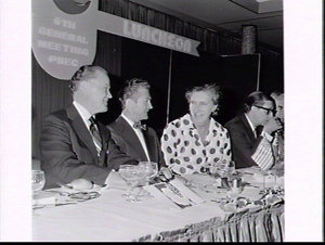 Prime Minister Gough Whitlam hosts the opening lunch of...