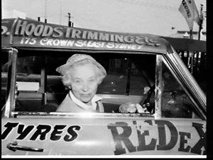 Start of the Redex round Australia, 1954, Sydney Showgr...