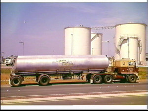 United Tanker Services tanker truck on Airport Drive, M...