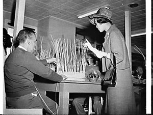 Queen Sirikit of Thailand visits the Red Cross Blood Ba...