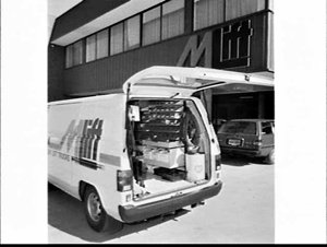 Mitsubishi M Lift fork lifts and a service van, Rydalme...