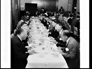 Occidental Life Insurance breakfast, Wentworth Hotel