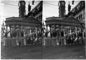 General Post Office and commemorative arch, Federation ...
