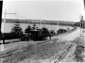 Rose Bay electric tram terminus