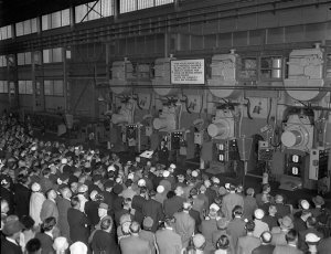 Speeches at the official opening of the steel mills at ...