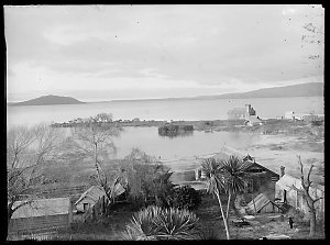 Box 09: Glass negatives including views of Rotorua, New...