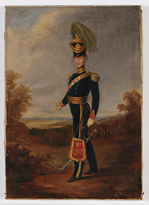 Colonel James Nunn, Australian Mounted Infantry, ca. 1840 / attributed to Joseph Fowles
