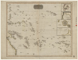Map of the islands in the Pacific Ocean [cartographic m...