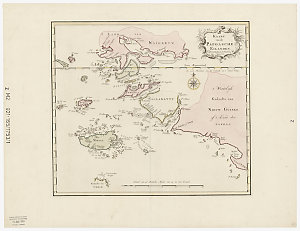 Kaart van de Papoasche Eilanden [cartographic material]...