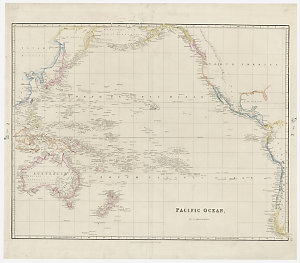 Pacific Ocean [cartographic material] / by J. Arrowsmit...