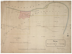 Survey of Woodhay Farm 1832 [cartographic material] / b...
