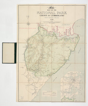 Map of the National Park, County of Cumberland, New Sou...