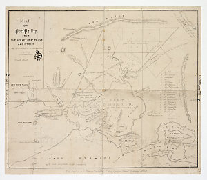Map of Port Phillip from the survey of Mr. Wedge and ot...