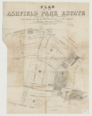 Plan of the Ashfield Park Estate [cartographic material...