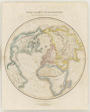 Northern Hemisphere [cartographic material] : projected...