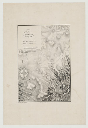Plan of the affair at Almeida, 24th July, 1810 [cartogr...