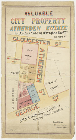 Valuable city property, Atherden estate for auction sal...