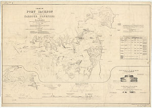 Chart of Port Jackson to illustrate the plan of Harbour...