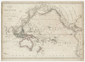Carte d'Oceanie ou Australasie & Polynesie [cartographi...
