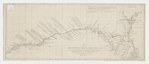Map of the southern coast of Australia from Encounter B...