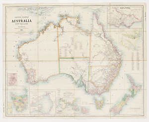 The British colonies of Australia, New Zealand and Tasm...