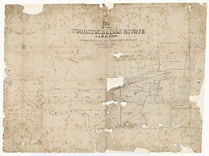 Plan of the Woodstock Mills Estate, Jamberoo, shewing t...