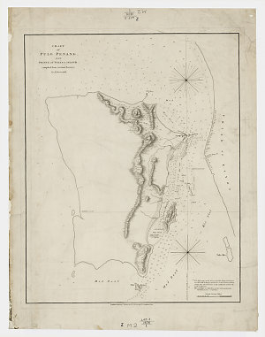 Chart of Pulo Penang now Prince of Wales's Island [cart...