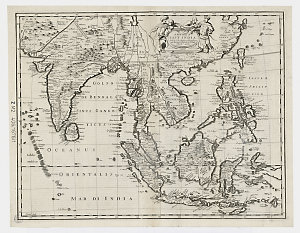A new map of East India [cartographic material] / F. La...