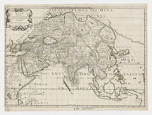 Asia Vetvs [cartographic material] / autore N. Sanson A...
