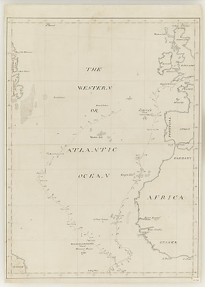 The Western or Atlantic Ocean [cartographic material] /...