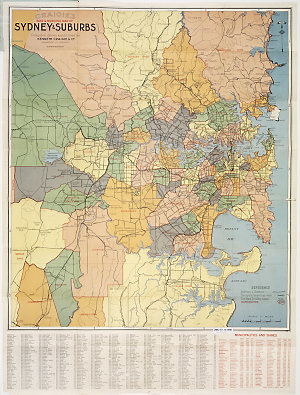 Craigie's road and municipal map of Sydney & suburbs [c...