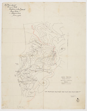 Anzac position, Gallipoli Peninsula [cartographic material] / [Mediterranean Expeditionary Force]