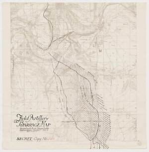 Field artillery barrage map [cartographic material] : issued with Aust. Corps battle instructions, Series 'C', No. 2, dated 19th Aug. '18 / Corps Topo. Sect ; [base map by] Field Survey Bn. R.E.