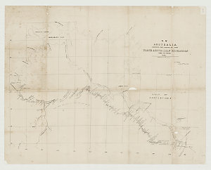 N.W. Australia [cartographic material] : shewing the ro...